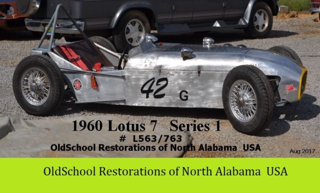 1960 Lotus 7  Series 1    IRS