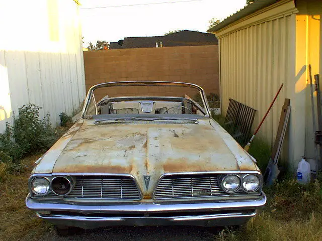 1961 Pontiac Bonneville TRIPOWER CONVERTIBLE