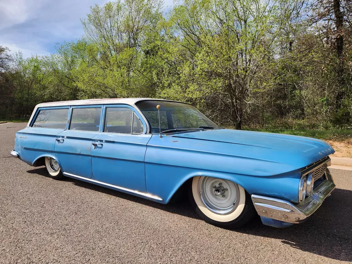 1961 Chevrolet Brookwood BAGGED STATION WAGON PATINA