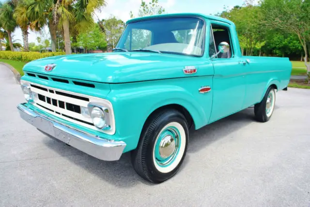 1961 Ford F-100 Restomod Full Nut & Bolt Frame Off Restoration A/C