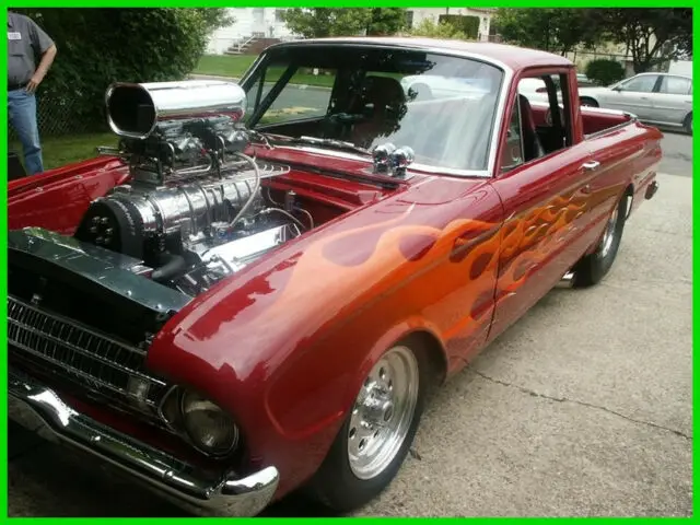 1961 Ford Ranchero Pro Street with 871 Supercharger 14mm Drive 415ci SBC 750 HP