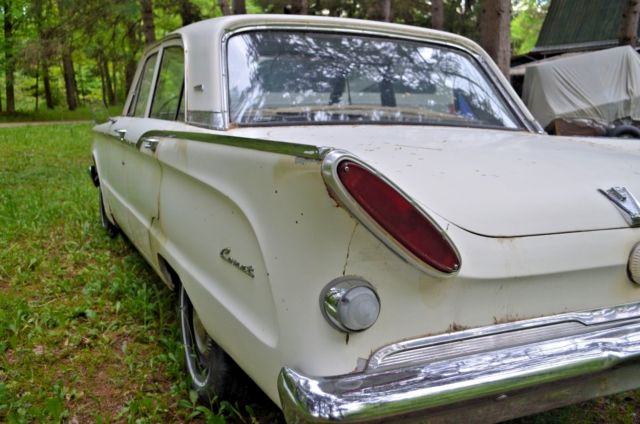1961 Mercury Comet 4 Door Sedan Complete Running Nice Interior Ford