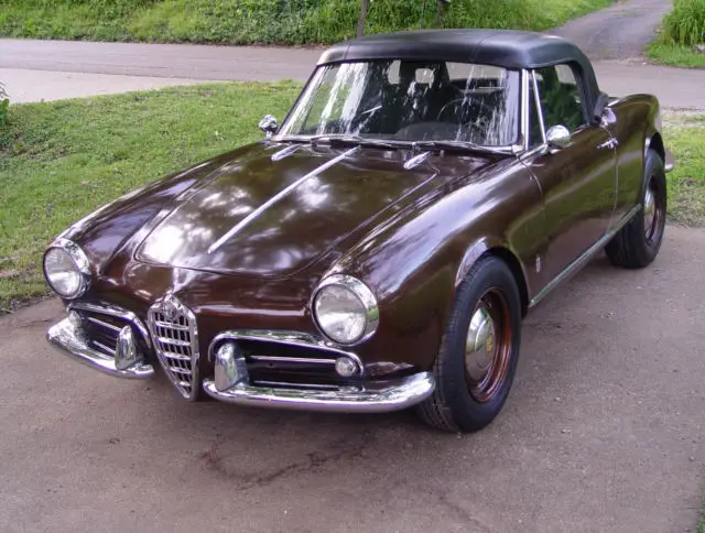 1962 Alfa Romeo Spider Giulietta Spider (10103 series)