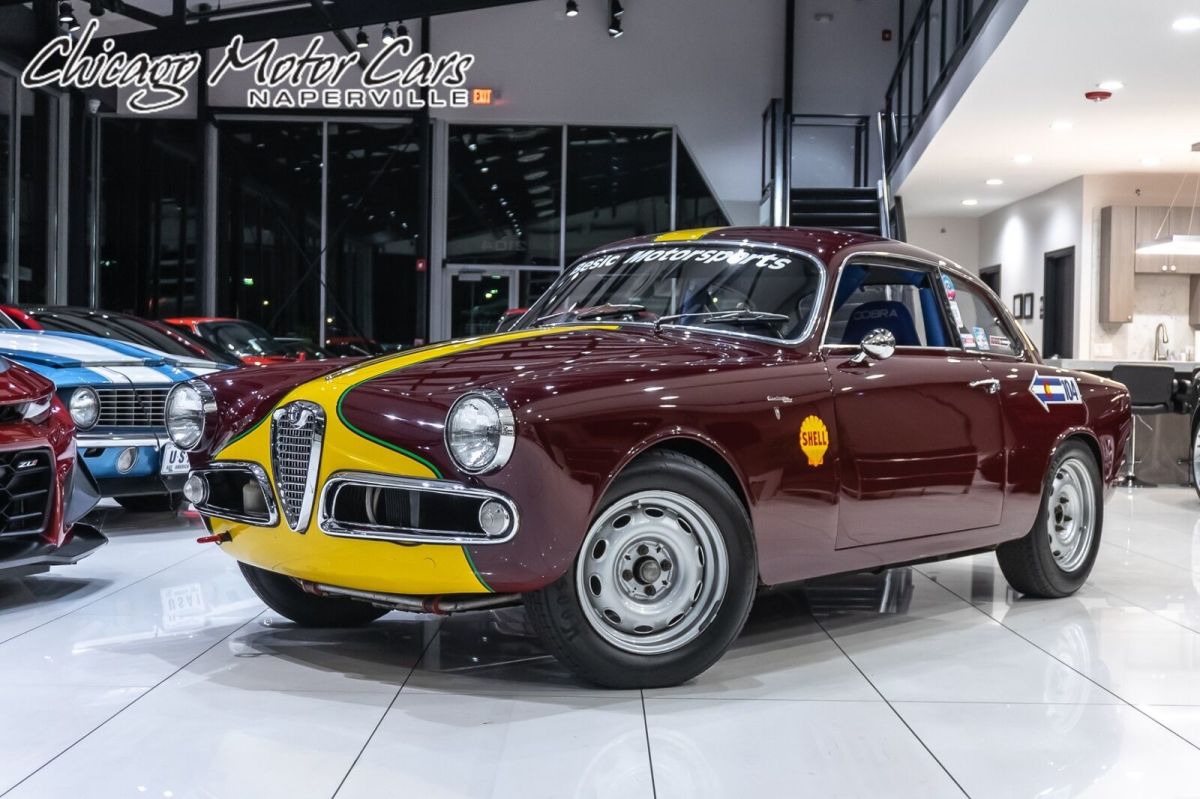 1962 Alfa Romeo Giuliette Sprint 101 Series Rally Car Fully Restored!