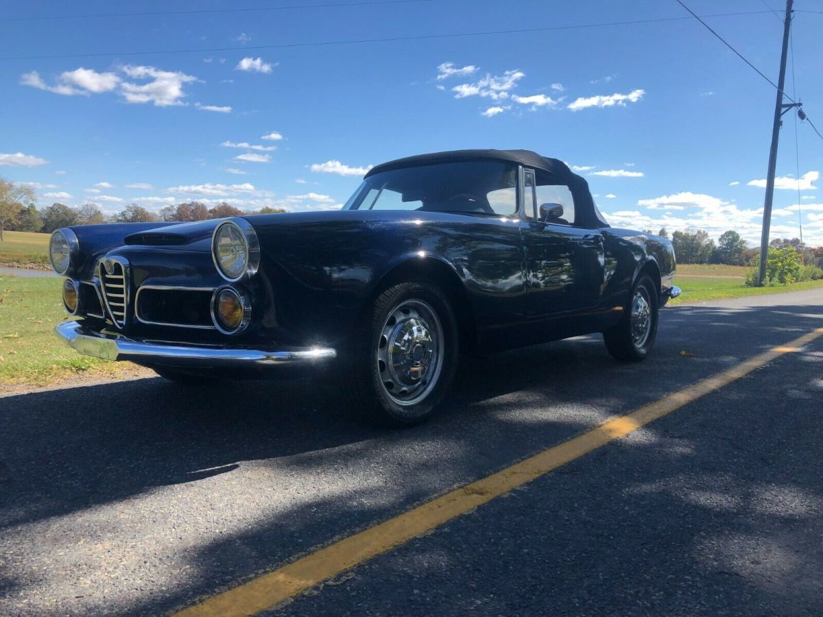 1964 Alfa Romeo Spider 2600 touring