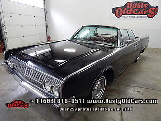 1962 Lincoln Continental Runs Drives Great New Top Windows Work VGood