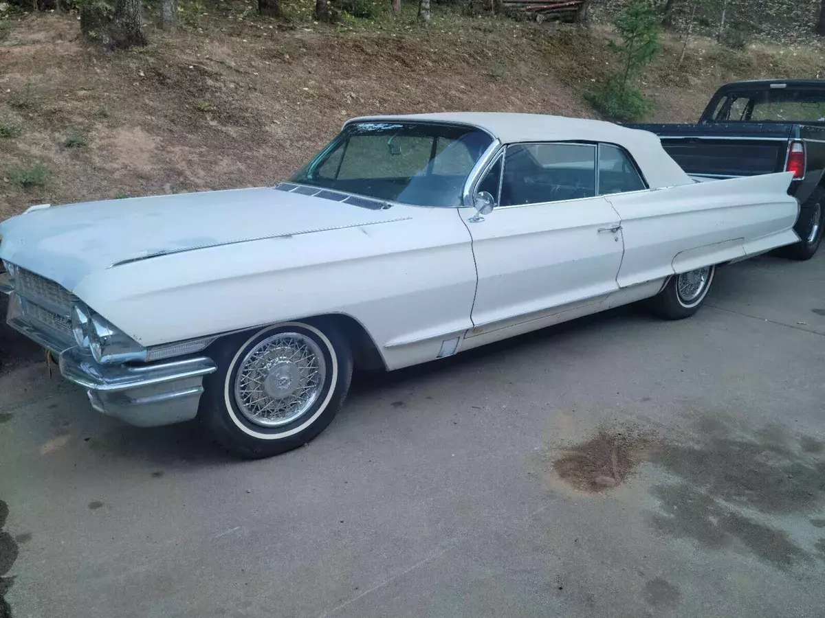 1962 Cadillac 62 Convertible black