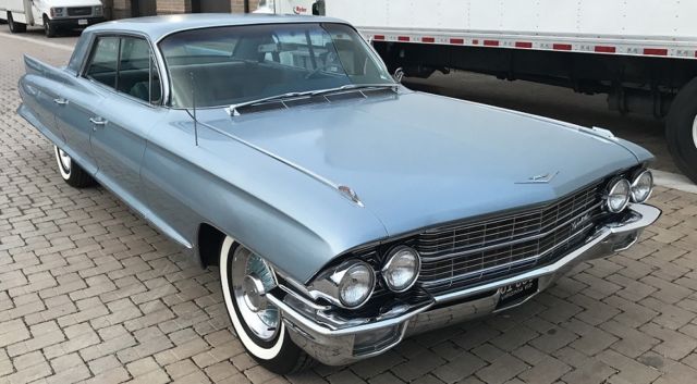 1962 Cadillac DeVille 4 window hardtop original patina 61k miles