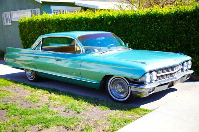 1962 Cadillac DeVille 4door, Good Crome, Great Engine, Very Low Miles,