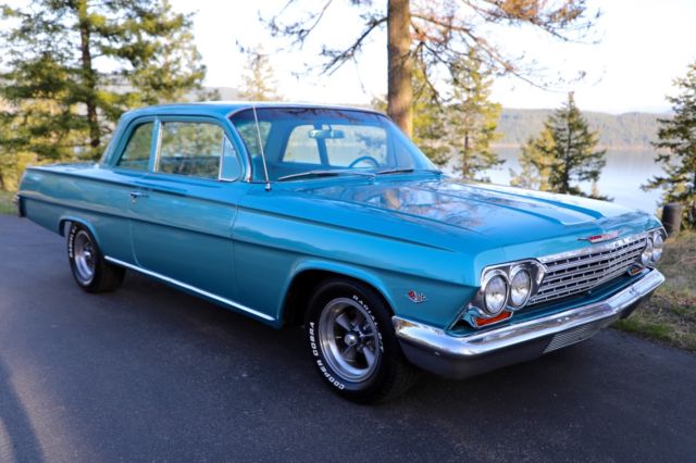 1962 Chevrolet Impala Biscayne 2 Door 100% Rust Free Resto w/ 350/TH350