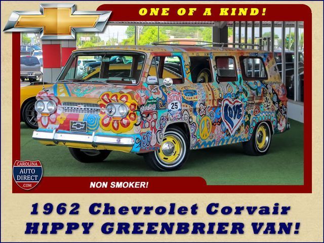 1962 Chevrolet Corvair HIPPY GREENBRIER VAN! ONE OF A KIND!