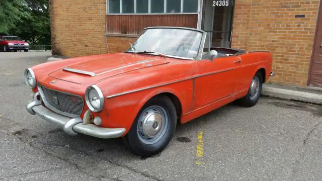 1962 Fiat 1200 SPIDER