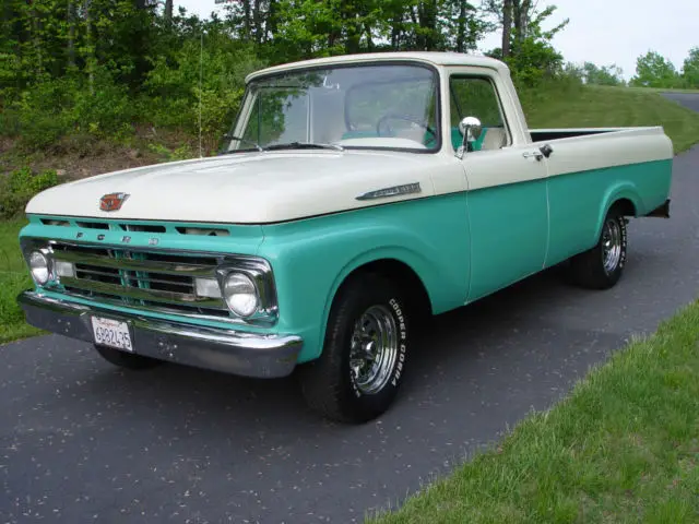 1962 Ford F100 unibody longbed Gorgeous California Suvivor with V-8 for ...