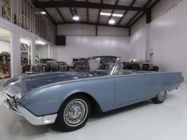 1962 Ford Thunderbird Convertible, only 30,333 miles, Highly optioned!