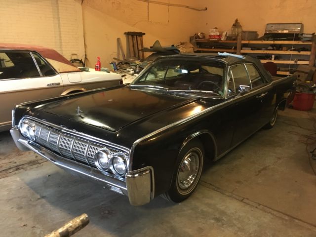1962 Lincoln Continental BLACK