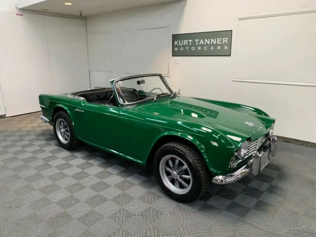 1962 Triumph TR4 1962 TRIUMPH TR-4. MINILITE ALLOYS. FACTORY OVERDRIVE