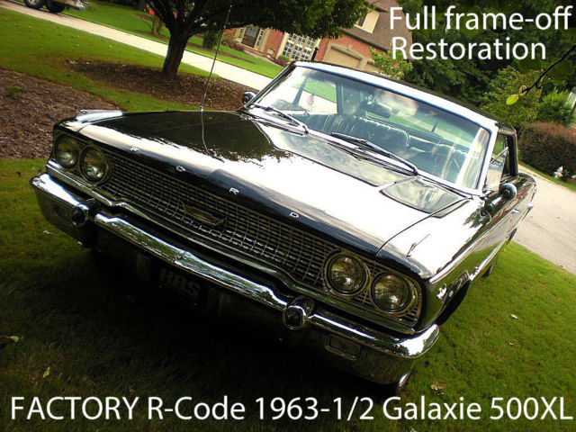 1963 Ford Galaxie Factory R Code 427