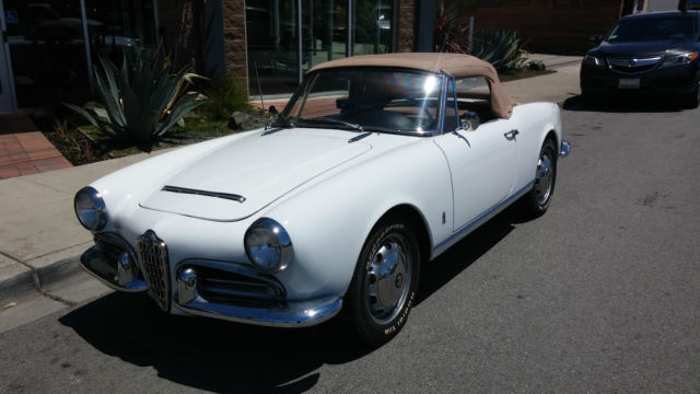 1963 Alfa Romeo Spider