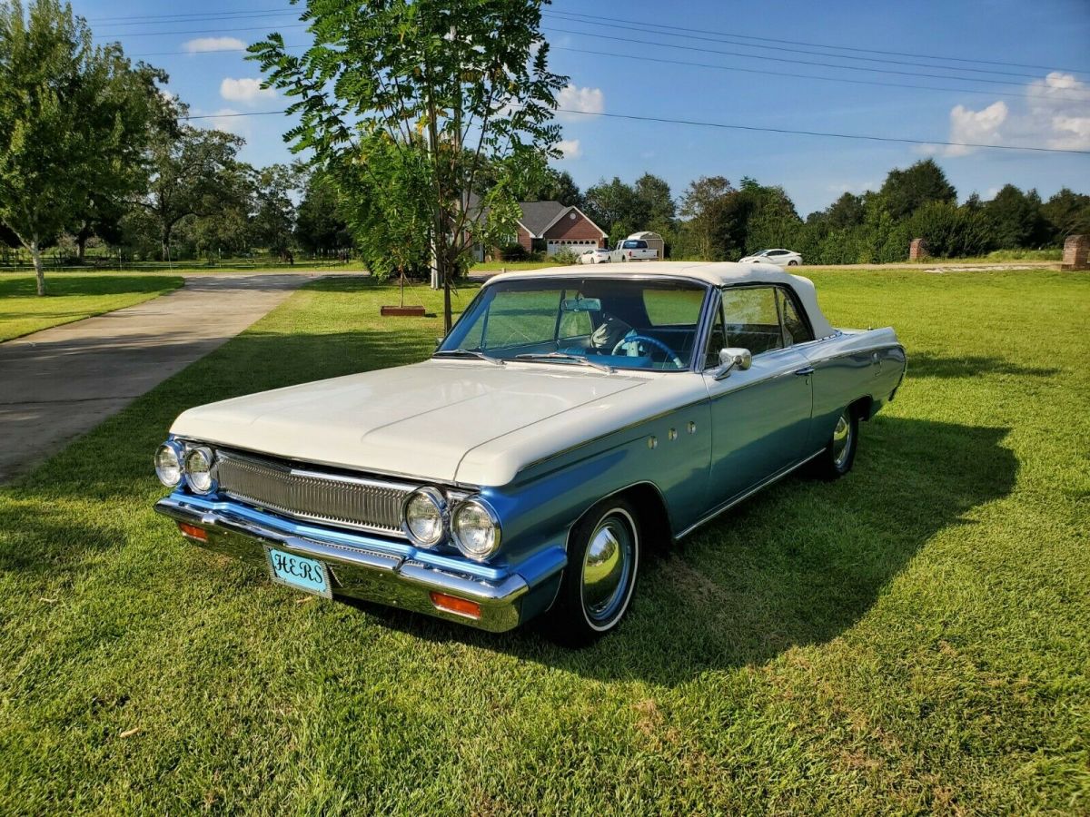 1963 Buick Skylark Two Tone Blue and White