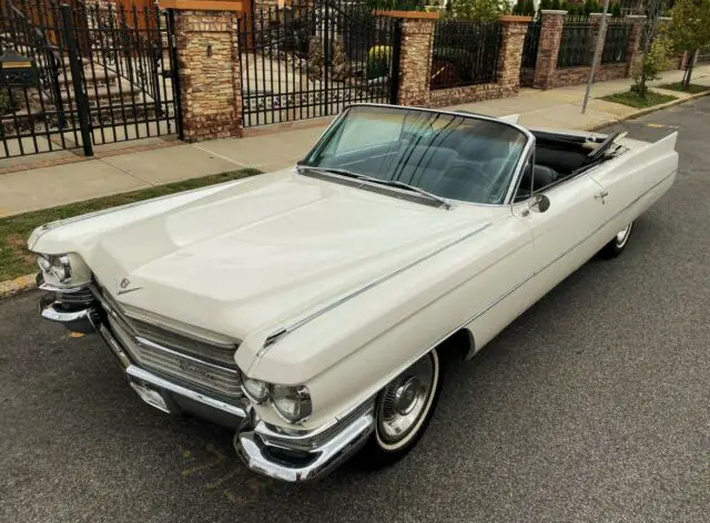 1963 Cadillac DeVille Deville Convertible * NO RESERVE *AC Cruise 68k mi