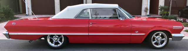 1963 Chevrolet Impala Coupe Convertible 454 Dual Quad 4 Speed