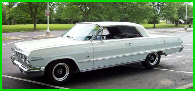 1963 Chevrolet Impala Sport Coupe Steel Body Rebuilt Engine