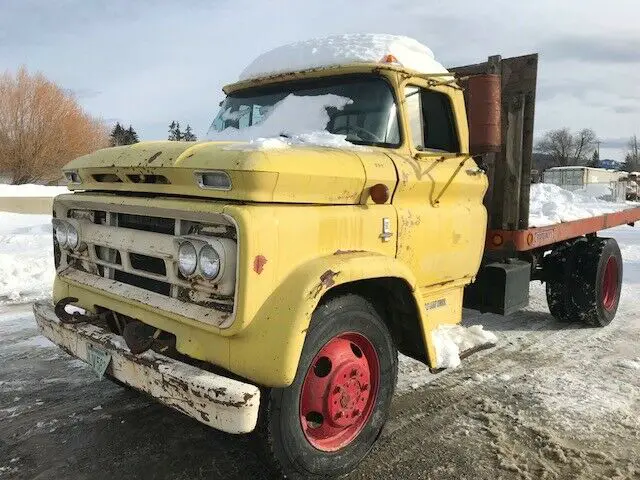 1963 Chevrolet L60 LCF Snubnose Flatbed