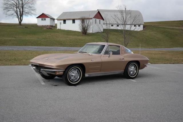 1963 Chevrolet Corvette Tan/Tan Split Window 340hp