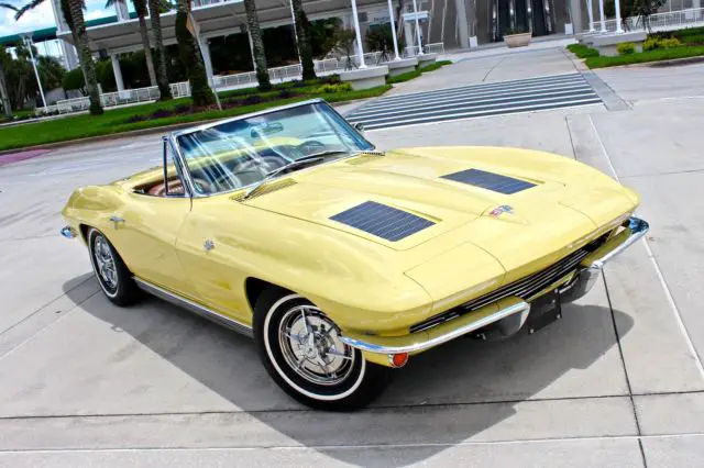 1963 Chevrolet Corvette New Saddle Tan Interior