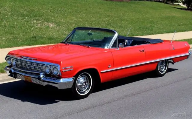 1963 Chevrolet Impala Factory 'QB' Code 4-spd, SS409 with Dual Quads