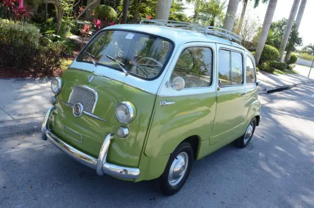 1963 Fiat 500 600D Multipla Rare Model SEE VIDEO!!!!!!!!