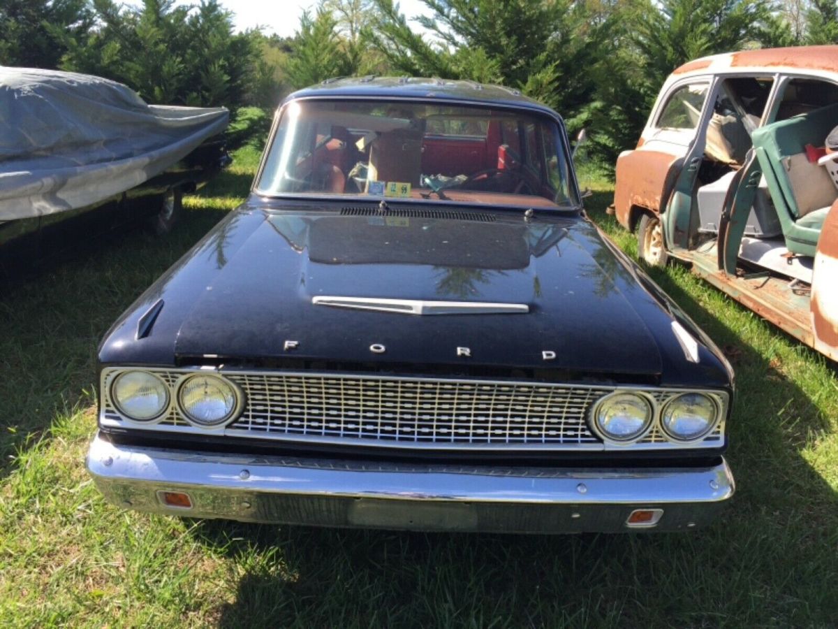 1963 Ford Fairlane Squire Simulated Wood Trim