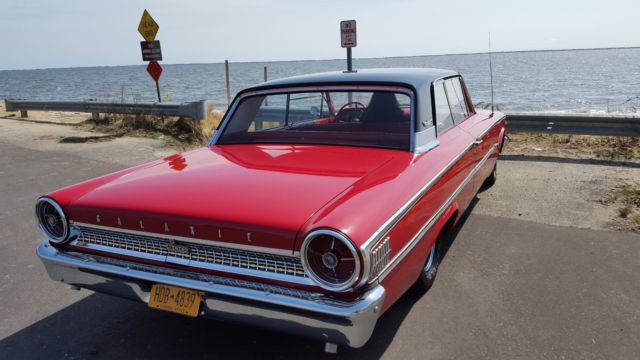 1963 Ford Galaxie red