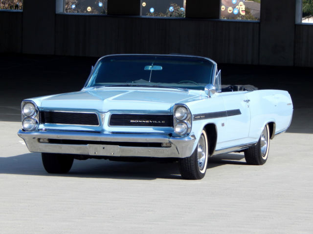 1963 Pontiac Bonneville Convertible with 421 HO & 4-Speed