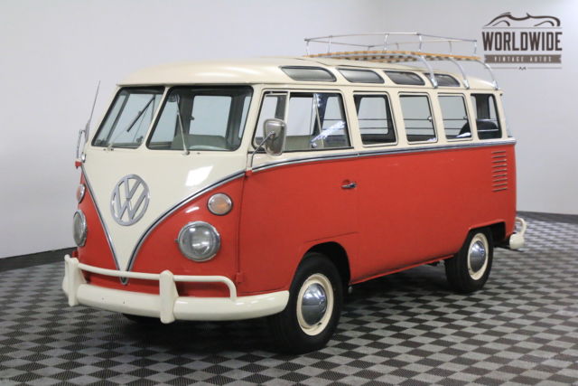 1963 Volkswagen 23 WINDOW MICROBUS WALK THOUGH 23 WINDOW! RESTORED TO FACTORY SPECS!