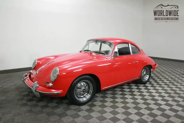 1963 Porsche 356 RESTORED. SUPER 90 1600CC! 4-SPEED MANUAL!