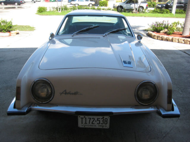 1963 Studebaker AVANTI ORIGINAL FIRST YEAR CAR WITH SPECIAL OPTIONS - RAR