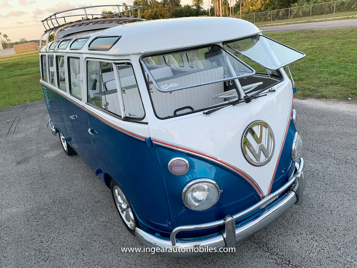 1963 Volkswagen Bus/Vanagon 23 windows SEE VIDEO!
