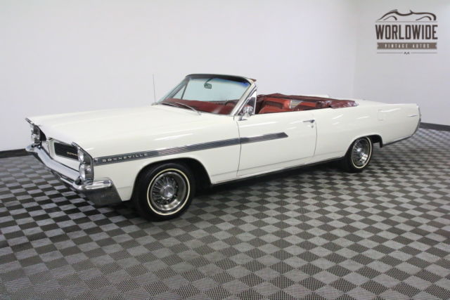 1963 Pontiac Bonneville 389 V8 CONVERTIBLE GREAT SUMMER CRUISER