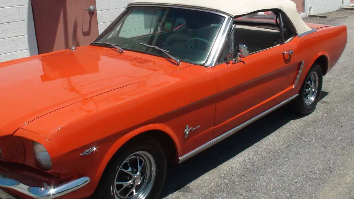 1965 Ford Mustang convertible