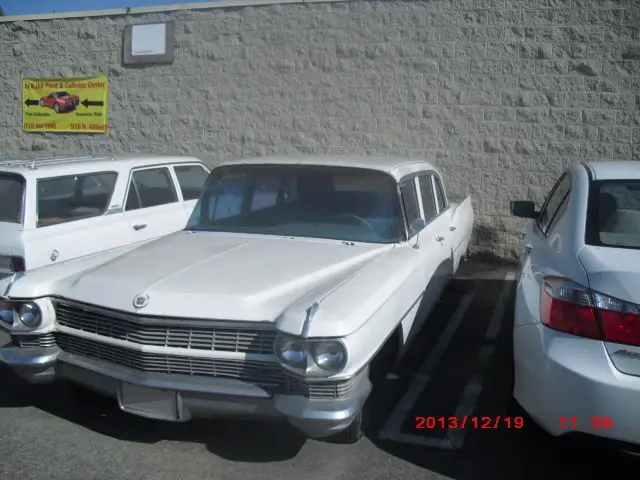 1964 Cadillac Fleetwood White