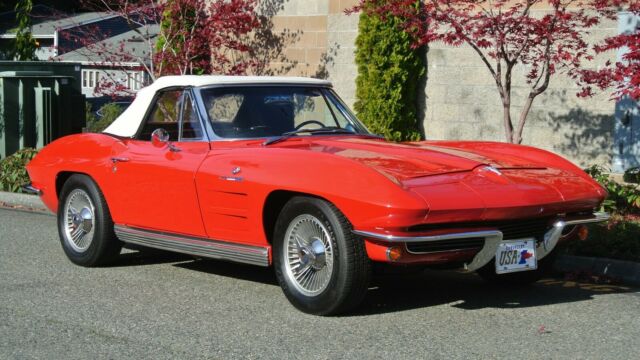 1964 Chevrolet Corvette Convertible Fuel Injection Numbers Matching