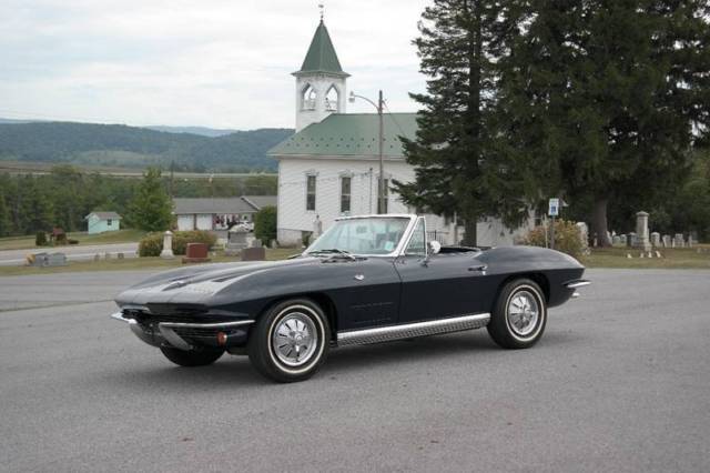 1964 Chevrolet Corvette Frame Off Restored 327ci/250hp Fact A/C PS PB