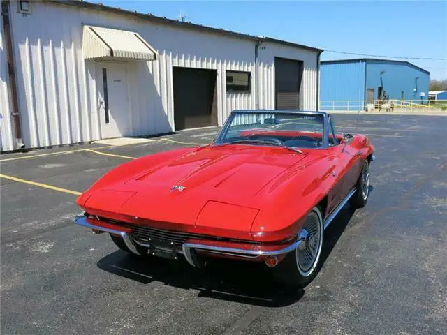 1964 Chevrolet Corvette, Rare Factory A/C Convertible!