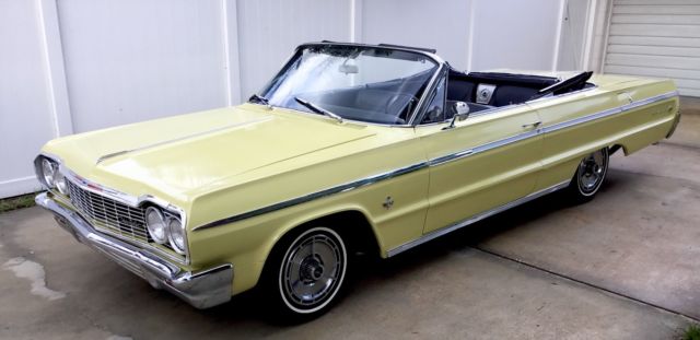 1964 Chevrolet Impala Super Sport 409 SS Actual Miles matching numbers