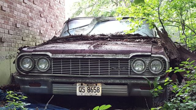 1964 Chevrolet Impala SS Convertible Barn Find