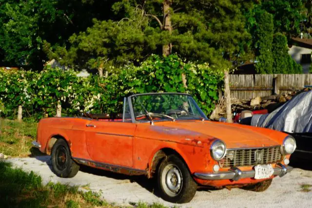 1964 Fiat 1500 Cabriolet 118H Cabriolet