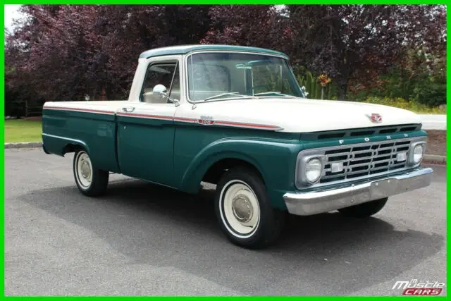 1964 Ford F-150 Custom Cab, Short Bed, 292ci V8, Automatic Trans, 2 speed Wipers