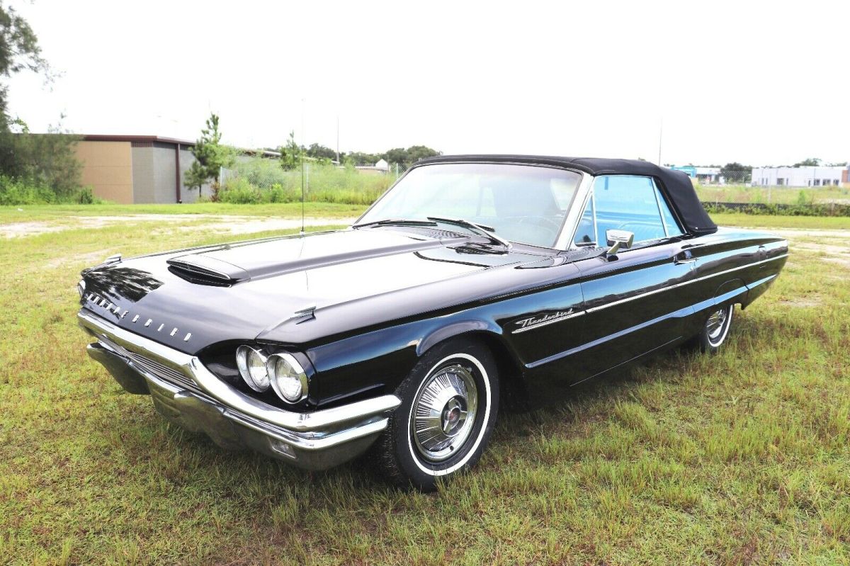1964 Ford Thunderbird Convertible 390 V8 Must See 80+ HD Pictures