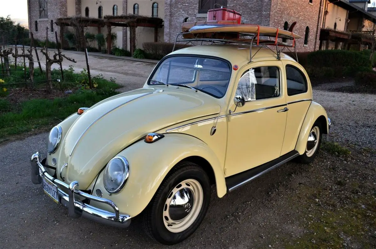 1964 Volkswagen Beetle - Classic Striaght, Rust Free, Disc Brakes, Roof Rack